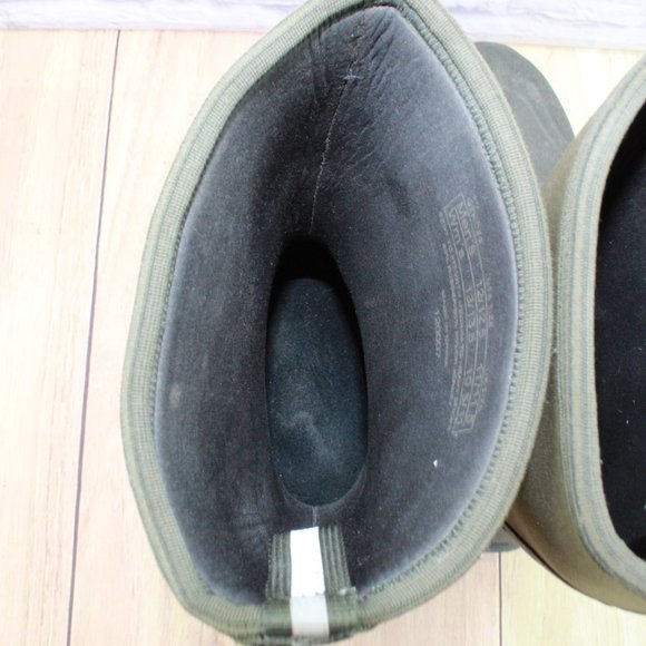 The Original Muck Boot Company Unisex Green Rubber Waterproof Rain Boots 13-13.5 - Picture 6 of 8